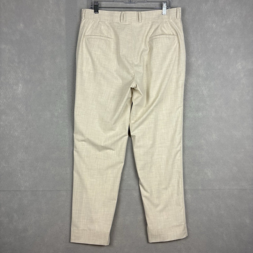 State & Liberty Athletic Fit Stretch Suit Pants Men 33x28 Heathered Bamboo Lined - Picture 7 of 12